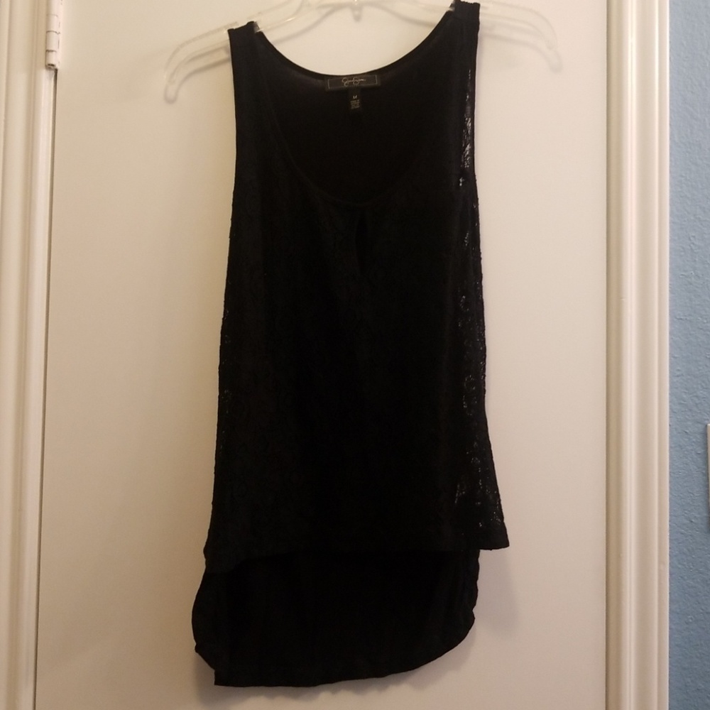 Jessica Simpson Lace front tank top
